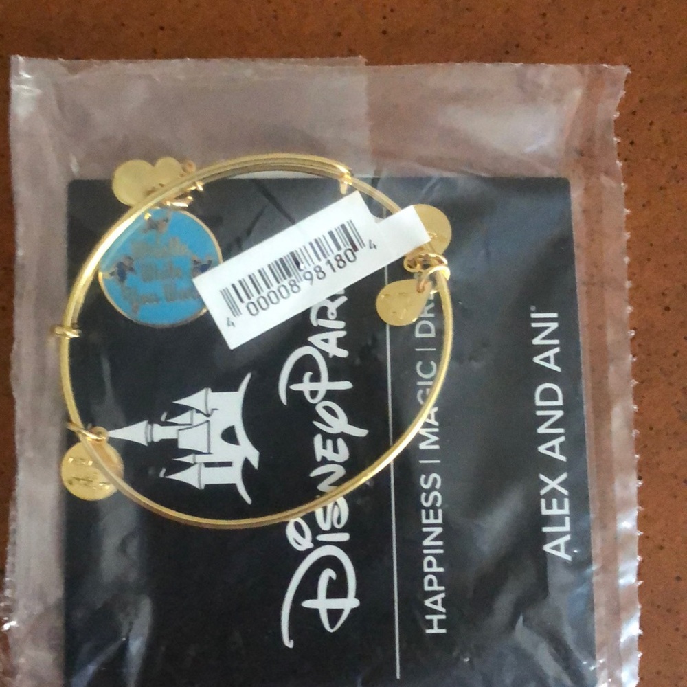 Alex and Ani  whistle while you work bracelet NWT